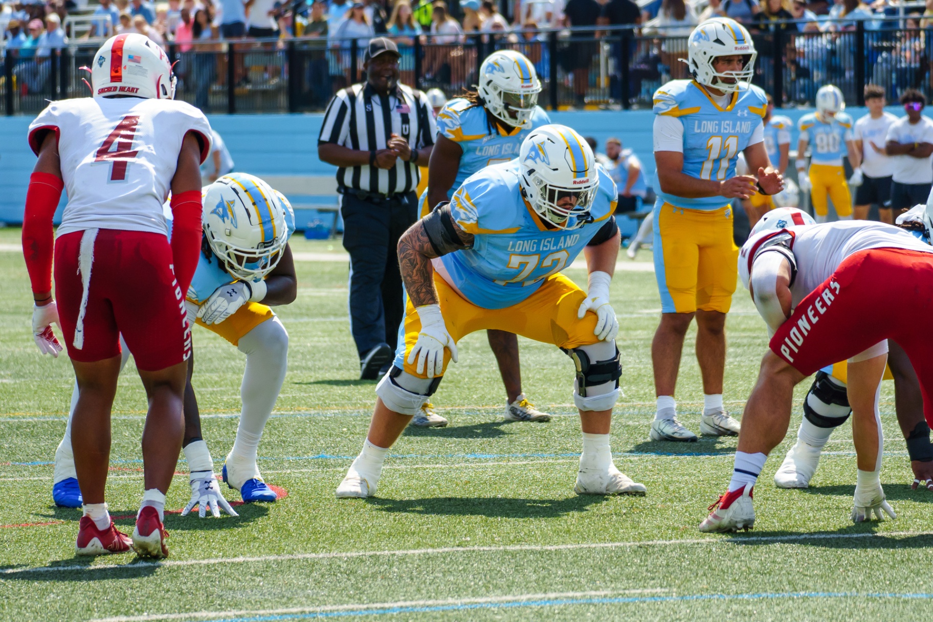 Jacoby in pass-pro stance